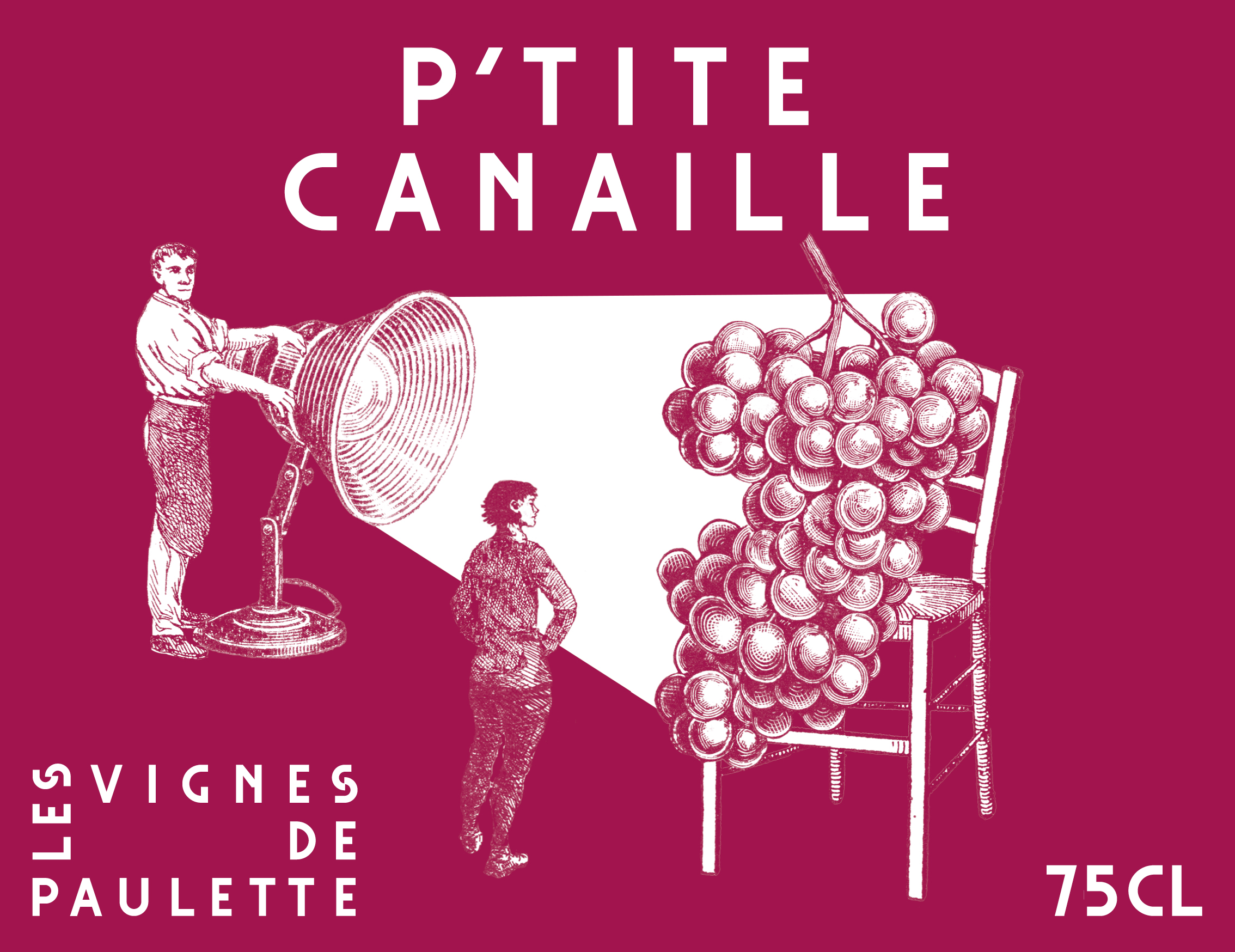 P&rsquo;tite Canaille – Vin De France rouge – 2022